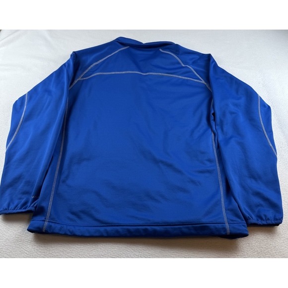 Columbia Jacket Mens Large Blue Omni Wick Full Zip Fleece Lined Hiking Outdoors - Picture 13 of 13
